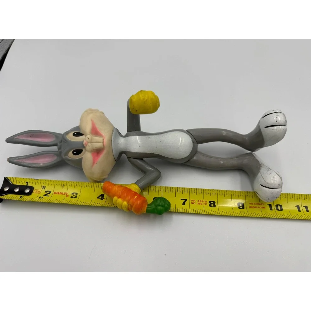 Vintage Dakin Bugs‎ Bunny Action Figure 70's Grey Looney Tunes Lot 2